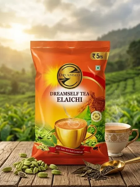 DREAMSELF Elaichi Premium Tea – ₹5 Pack